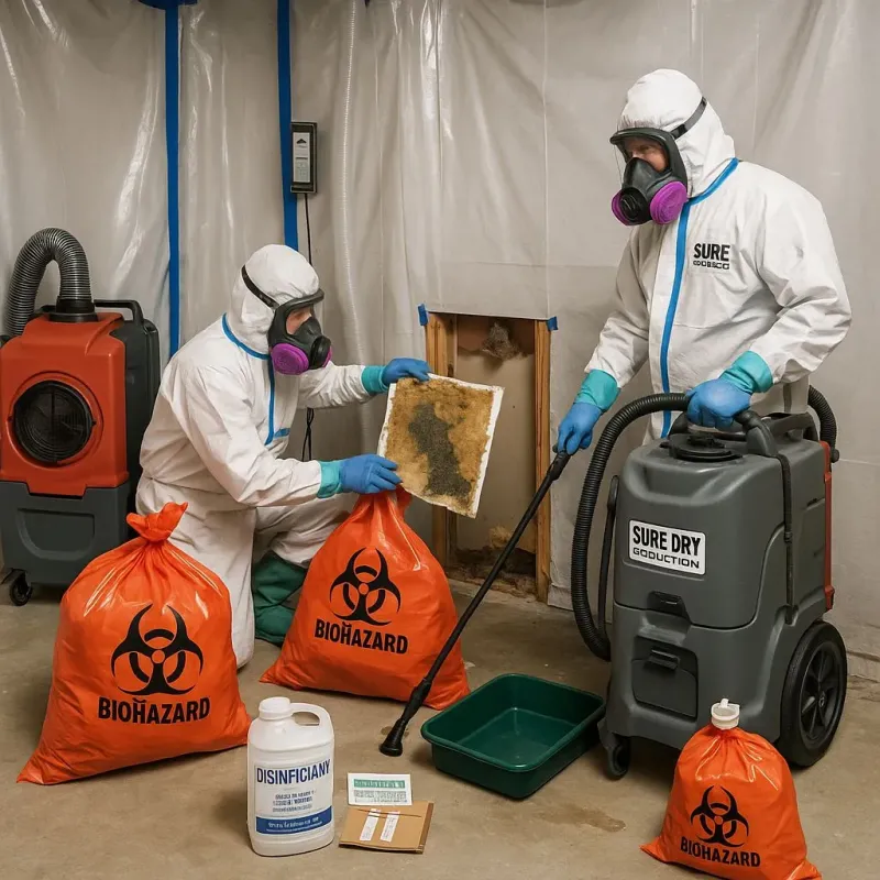 Contaminated Water Handling Protocols process in Preston, TX