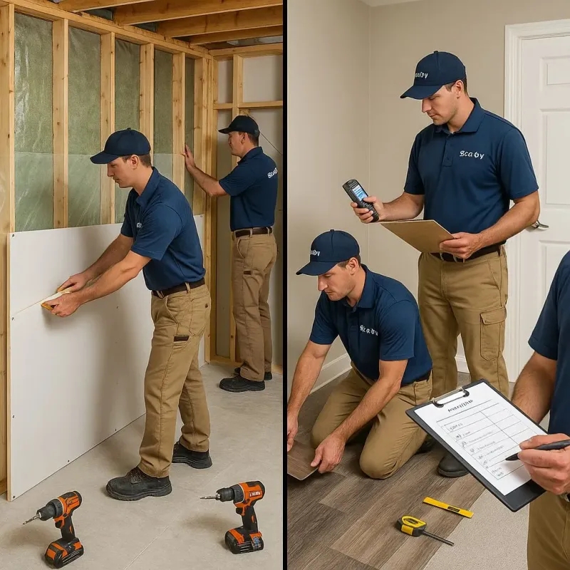 Repairs and Reconstruction process in Preston, TX